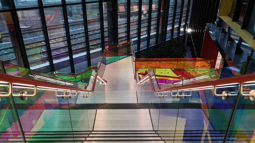Google EU HQ Dublin stairs